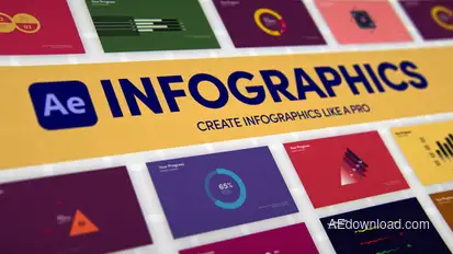 Infographics | After Effects Infographics template preview