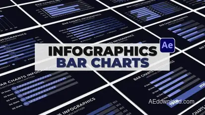 Infographics Bars Charts Infographics template preview