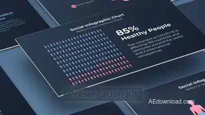 Infographics Dark Logo Stings template preview