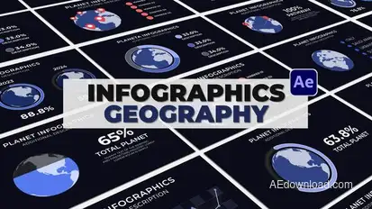 Infographics Geography Infographics template preview