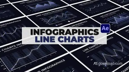 Infographics Line Charts Infographics template preview