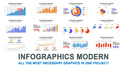 Infographics modern Infographics template preview