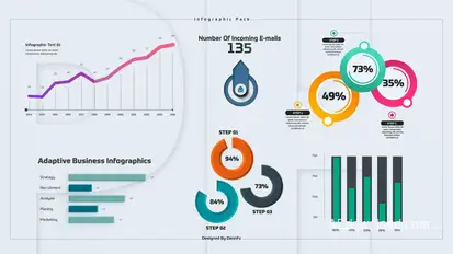 Infographics Pack 1.0 Infographics template preview