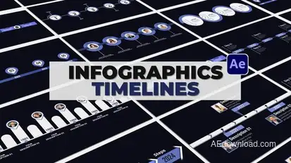 Infographics Timelines Infographics template preview