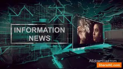 Information News Openers template preview