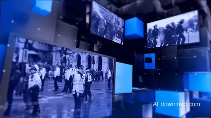 Information News broadcast-packages template preview