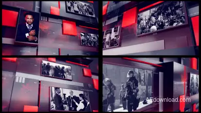 Information News broadcast-packages template preview