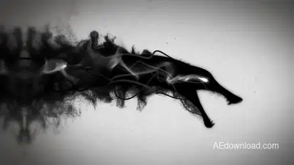 Ink Dragon Logo Logo Stings template preview