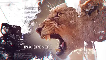 Ink Opener | After Effects Template Openers template preview