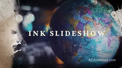 Ink Slideshow Openers template preview