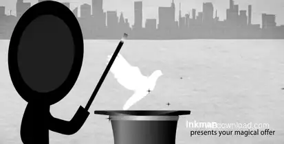 Inkman's Magical Offer - Service or product Promo Advert Openers template preview