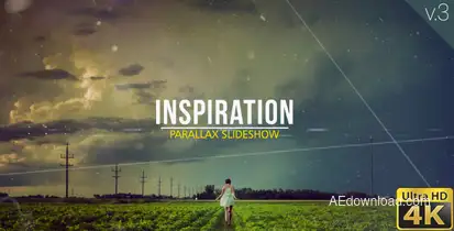 Inspiration Parallax Slideshow Video Displays template preview