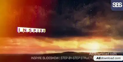 Inspire Media Slideshow Openers template preview