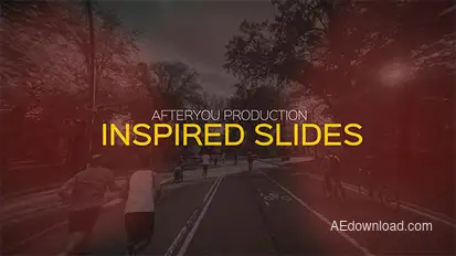 Inspired Slideshow Video Displays template preview