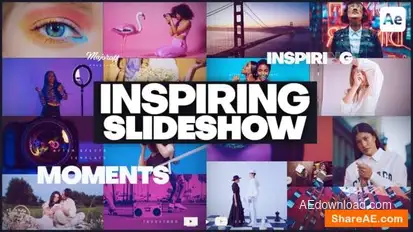 Inspiring Slideshow Openers template preview