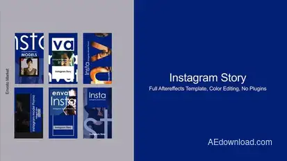 Insta Stories 5 Product Promo template preview