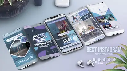 Instagram Video Displays template preview