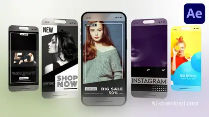 Instagram - Fashion 02 Video Displays template preview