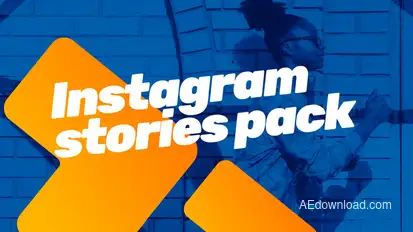 Instagram bundle - Motion Titles library Titles template preview