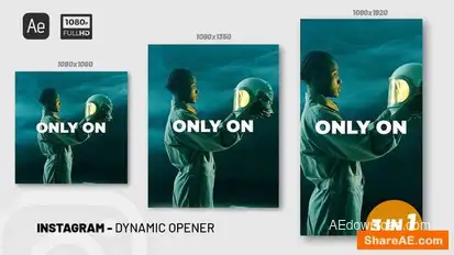 Instagram Dynamic Opener Openers template preview