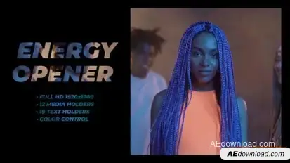 Instagram Energy Opener Openers template preview