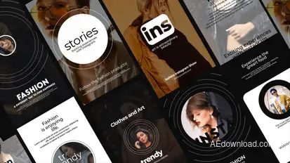 Instagram Fashion Stories 07 Product Promo template preview