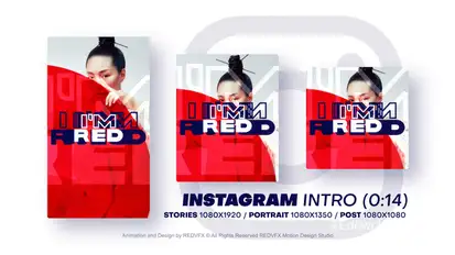 Instagram Intro Product Promo template preview