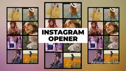 Instagram Opener Openers template preview