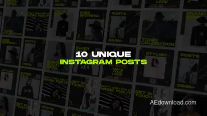 Instagram Posts Pack 2 Product Promo template preview