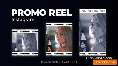 Instagram Promo Reel Openers template preview