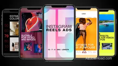 Instagram Reel Ads Product Promo template preview