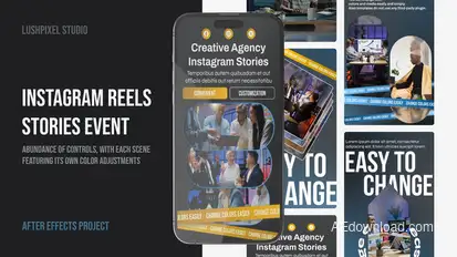 Instagram Reel Education Event Product Promo template preview