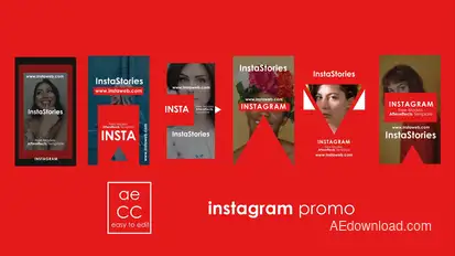 Instagram Reels 4 Product Promo template preview