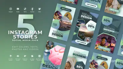 Instagram Reels Corporate Event Product Promo template preview
