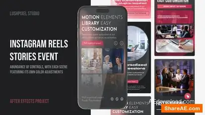 Instagram Reels Online Course Openers template preview