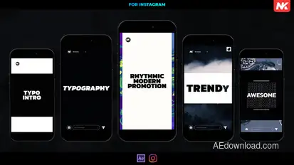 Instagram Reels Typography Promo Product Promo template preview