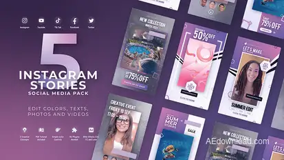 Instagram Reels Youtube Shorts Stories Product Promo template preview