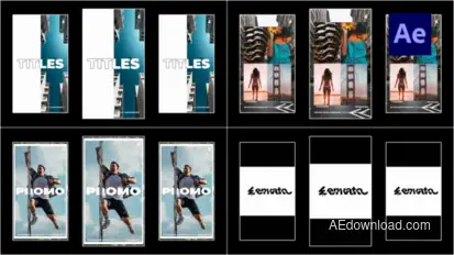 Instagram Rhythm Intro /Ae Openers template preview