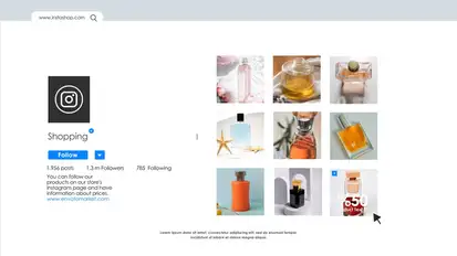 Instagram Shopping Promotion Product Promo template preview
