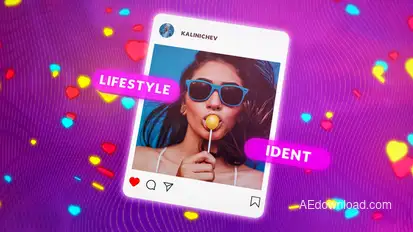 Instagram Social Media Promo Openers template preview
