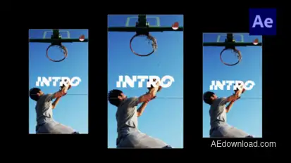 Instagram Sport Intro / Ae Openers template preview