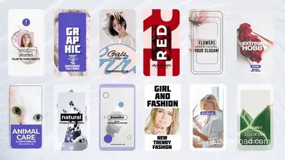 Instagram Stories 0.2 Product Promo template preview