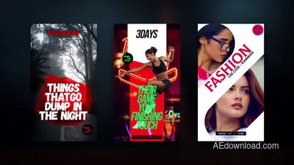 Instagram Stories Openers template preview