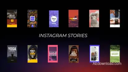 Instagram Stories Product Promo template preview