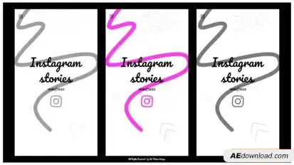 Instagram Slideshow Openers template preview