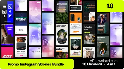 Instagram Stories Product Promo template preview