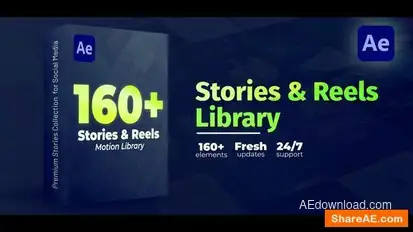 Instagram Stories Openers template preview