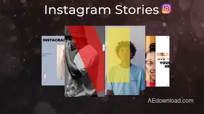 Instagram Stories | After Effects Titles template preview