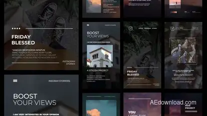 Instagram Stories | After Effects Elements template preview