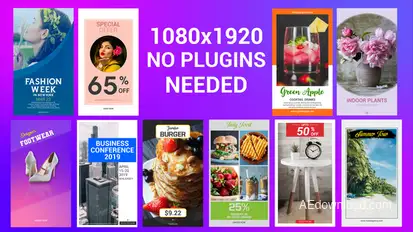 Instagram Stories Pack 2 Product Promo template preview